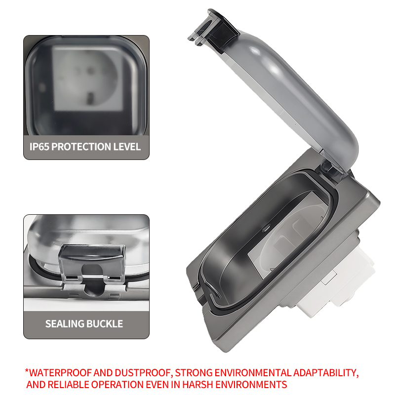 IP65 waterdichte buitencontact - Outdoor Power Socket recensie en prijs