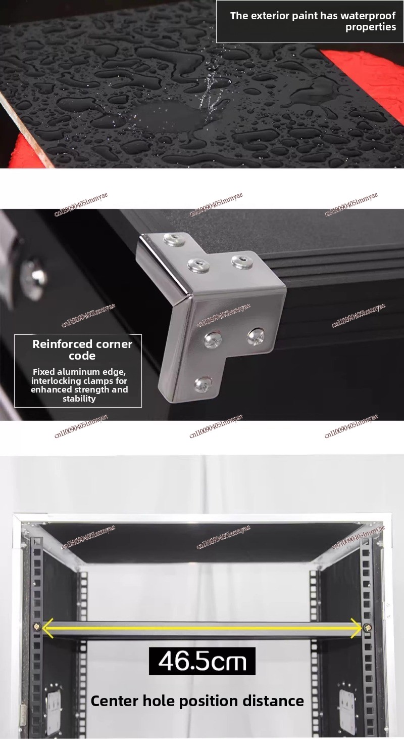 10U Power Amplifier Kast Home  - Outdoor Power Rack recensie en prijs