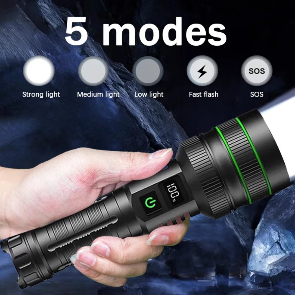 Krachtige LED-zaklamp Zoombaar - Outdoor Power For Camping recensie en prijs