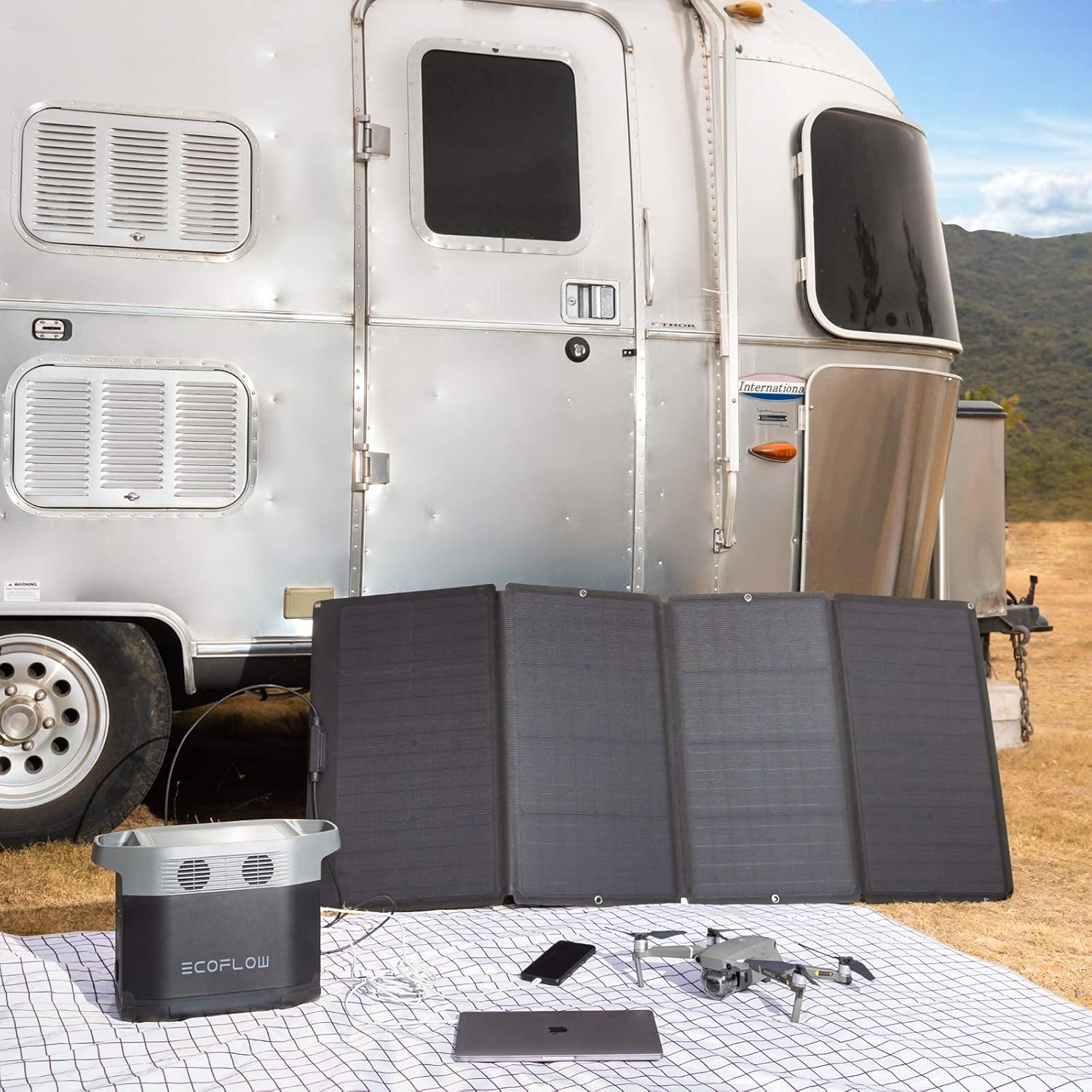 160 Watt opvouwbaar zonnepanee - Outdoor Power For Camping recensie en prijs