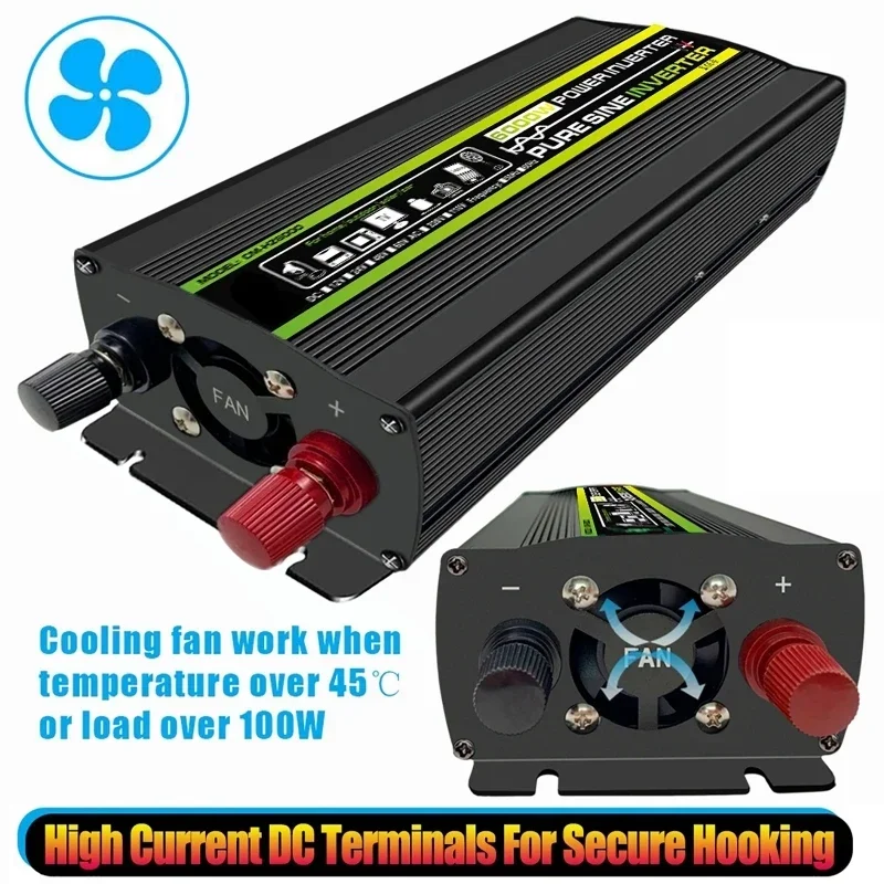 6000W DC12/24V naar AC 220V Zu - Outdoor Power Transformer recensie en prijs