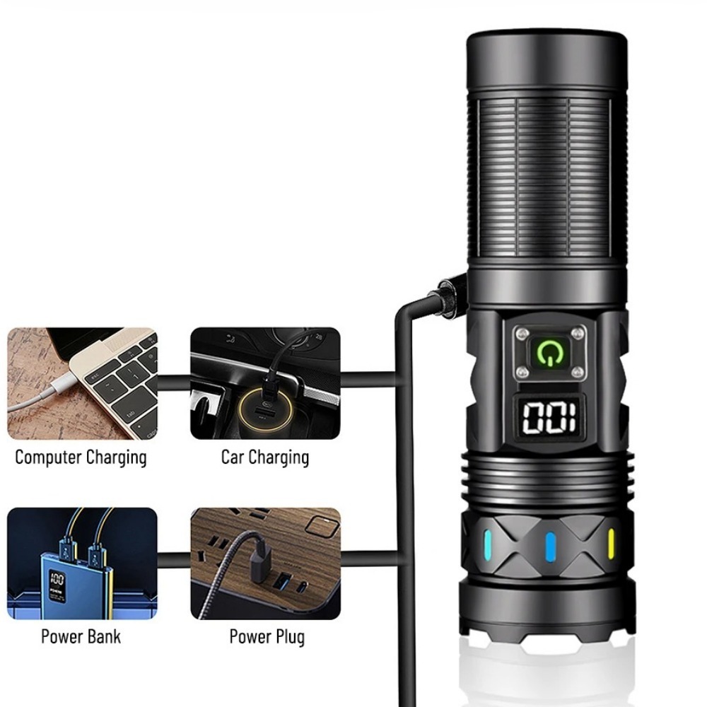 Krachtige LED-zaklamp Telescop - Outdoor Power For Camping recensie en prijs