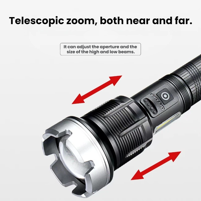 Krachtige LED-zaklamp Telescop - Outdoor Power For Camping recensie en prijs