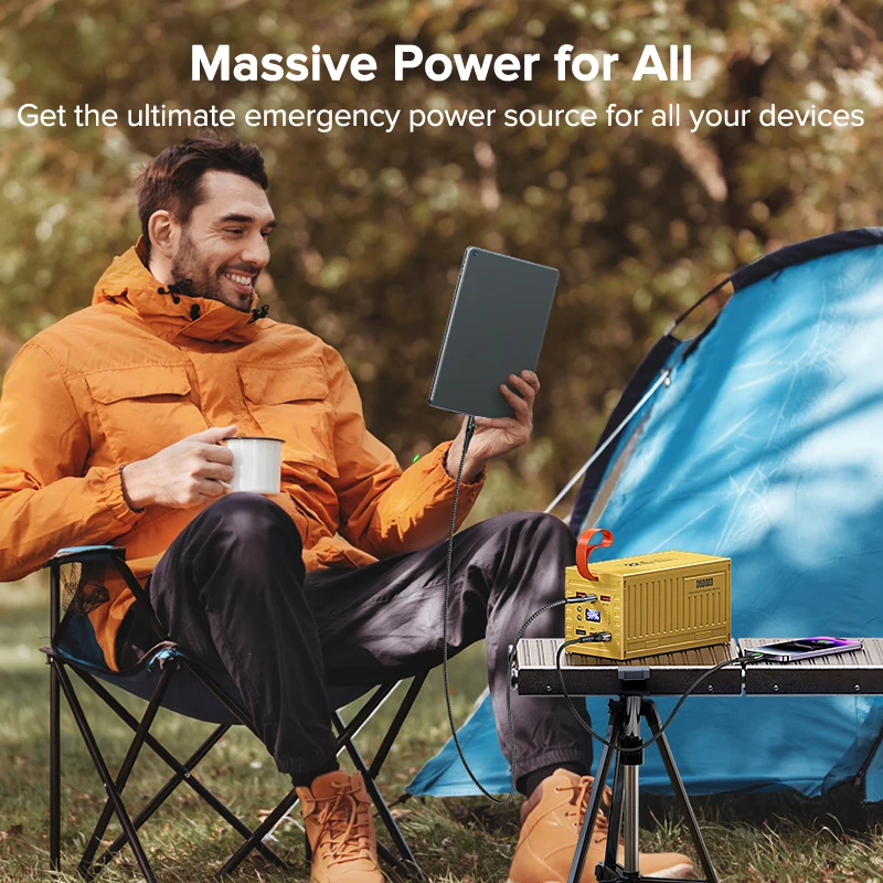 QOOVI 60000mAh Power Bank 22.5 - Outdoor Power Adapter Usb C recensie en prijs