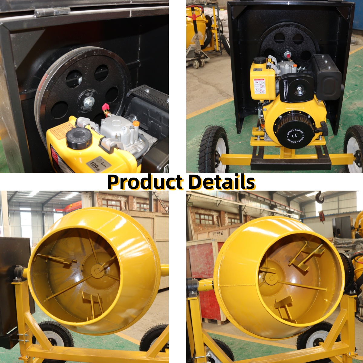 Hoog rendement draagbare mini  - Concrete Mixer Small recensie en prijs
